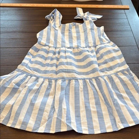 Cupshe Blue and White Striped Mini Dress - Picture 4 of 11